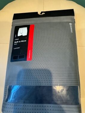 Lululemon Mens Boxer - Built to Move 2-pack sz Small/Short